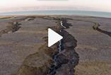 The Dead Sea - After Heavy Rains